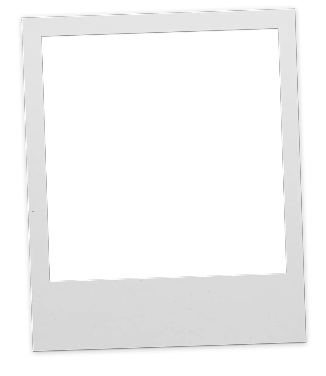 Polaroid frame long