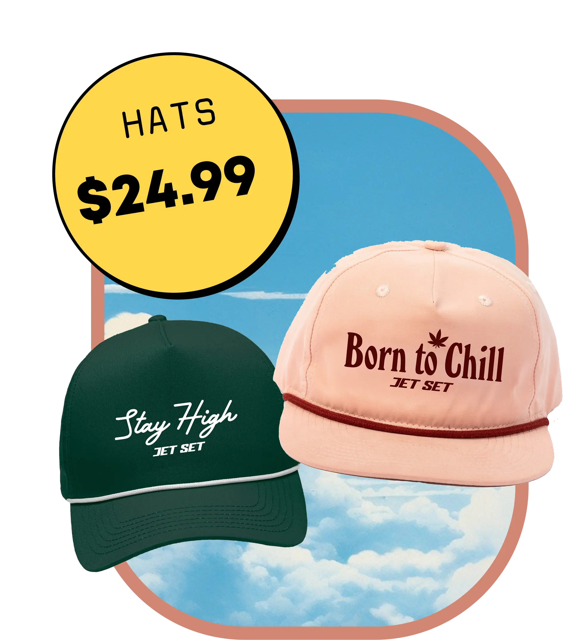 Sky Jet Set Hat